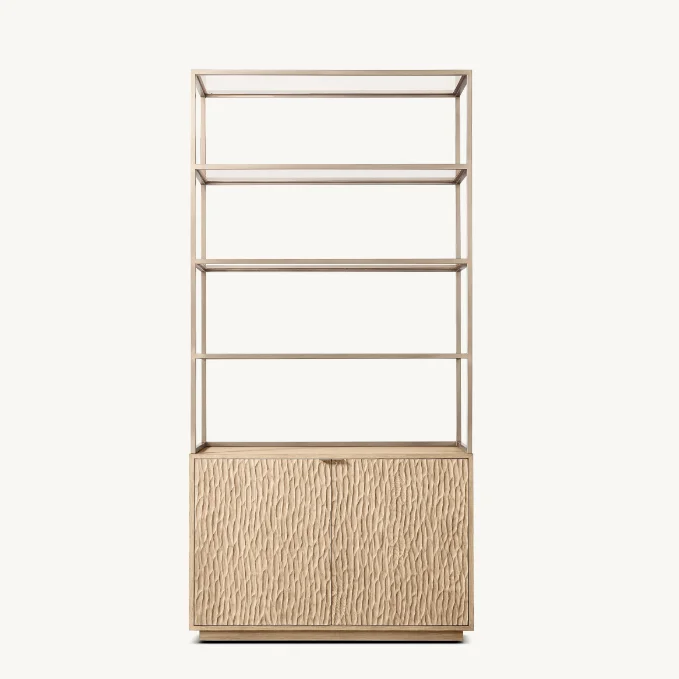 

# Home Wooden Furniture Solid Wooden Tall Sideboard Display Oak Hutch