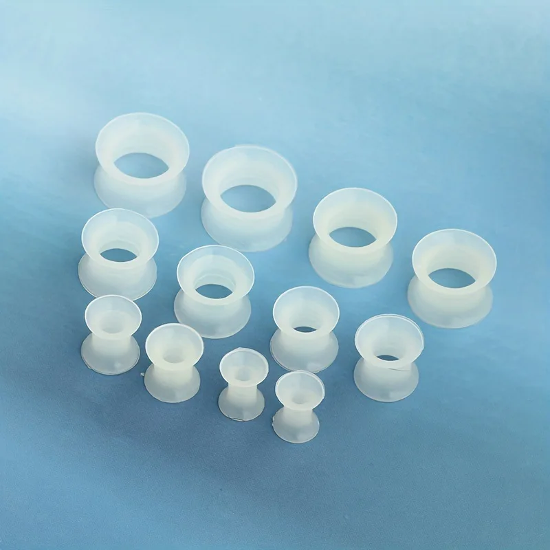 22pcs Silicone Double Flared Ear Stretching Plug Kit