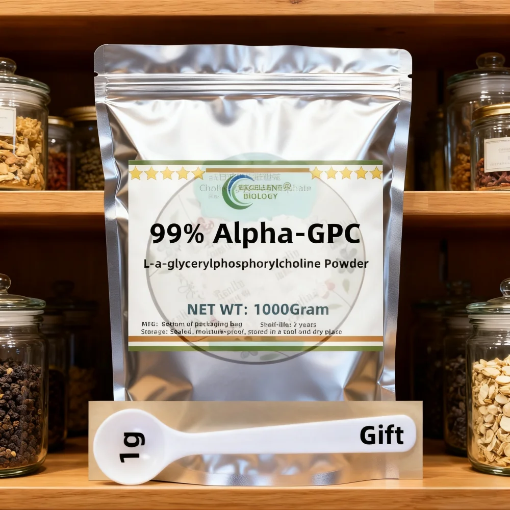 Global AliExpress Official Designated Direct Sales 99% Alpha-GPC PowderCustomized Packaging Lowest Price Fast Delivery