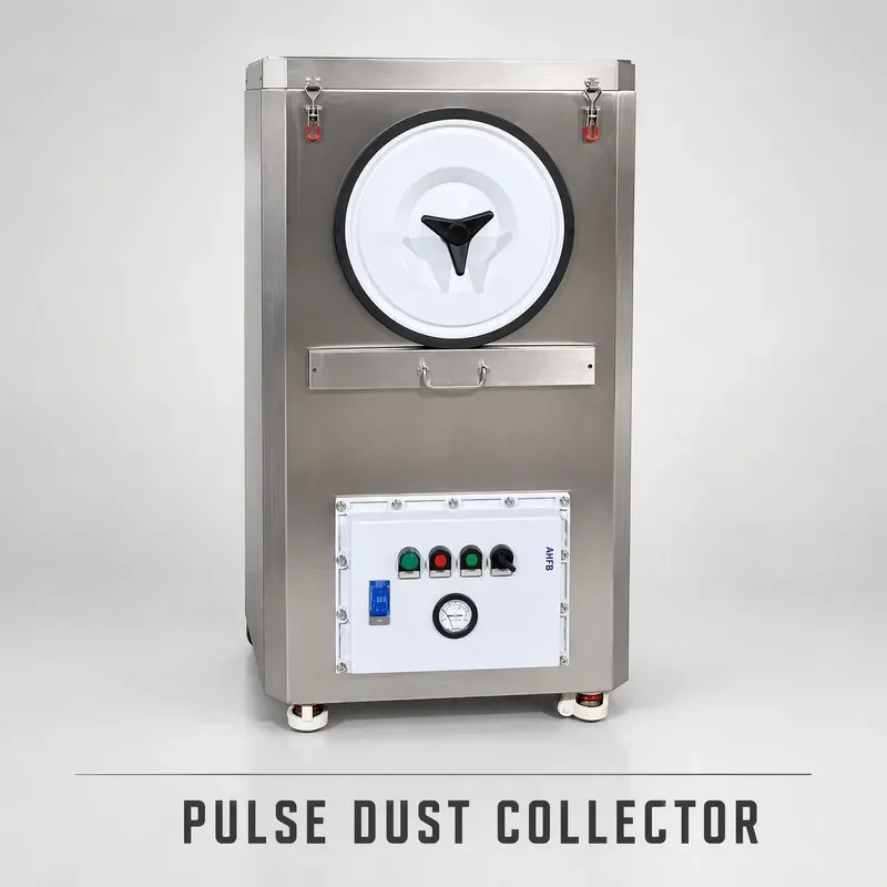 Stainless Steel Pulse Jet Dust Collector Industrial Bag Filter System for Factory Air Purification