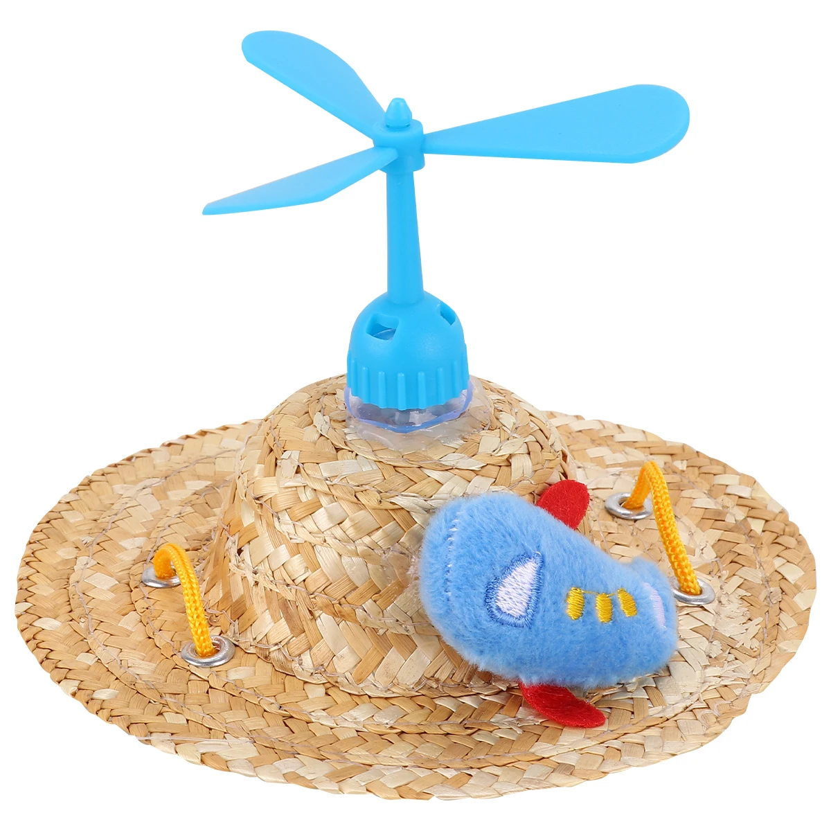 

1pc Creative Pet Straw Hat for Dogs Cats Design Comfortable Sun Visor Photo Props Party Supplies Cap