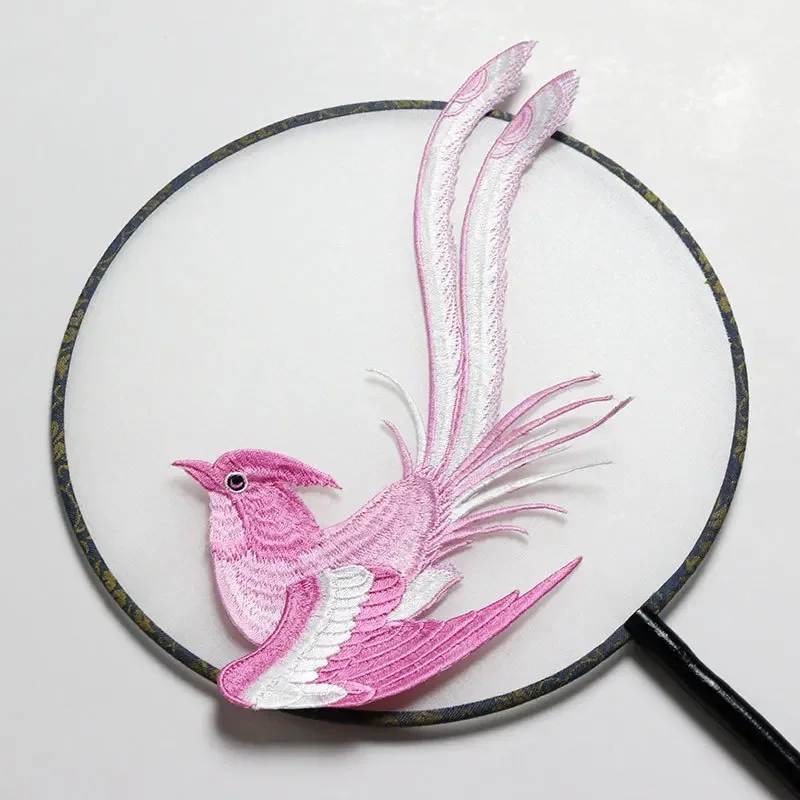 Phoenix Bird Chinese Style Iron on Patches for Clothing Jackets Badges Clothes Sewing Patch DIY Appliques Embroidery Decoration