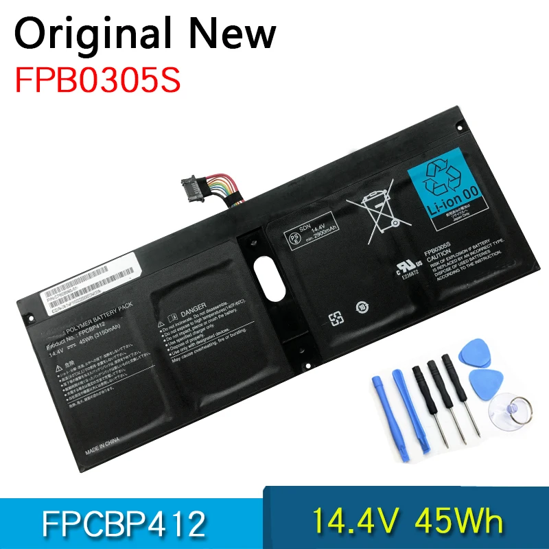 NEW Original FPCBP412 FPB0305S Laptop Battery For FUJITSU LifeBook U9040MXPA1DE U9040M75A1DE U9040MXPR1DE U9040MXPB1DE MXPC1DE