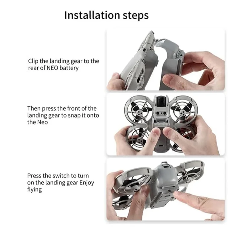 【한정 재고!】DJI Neo 야간 네비게이션 라이트 2-In-1 콤보 DJI Neo LED 라이트 및 배터리 드론 충전식 서치라이트용