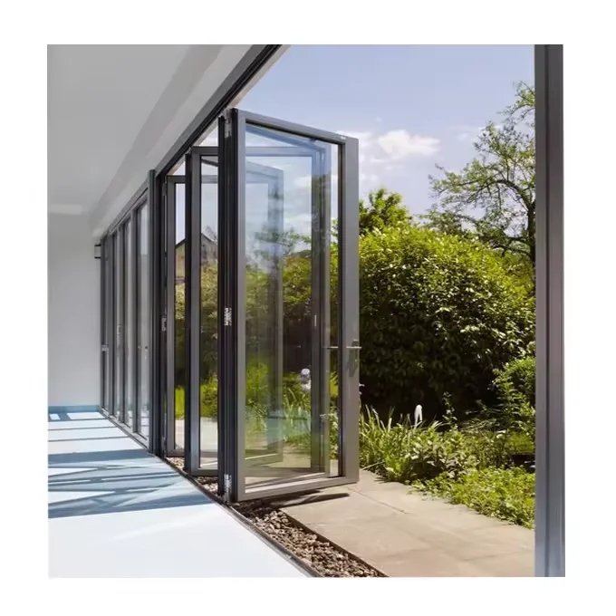 Aluminum Folding Doors Vertical Folding Door Accordion Folding Door Bifold Doors