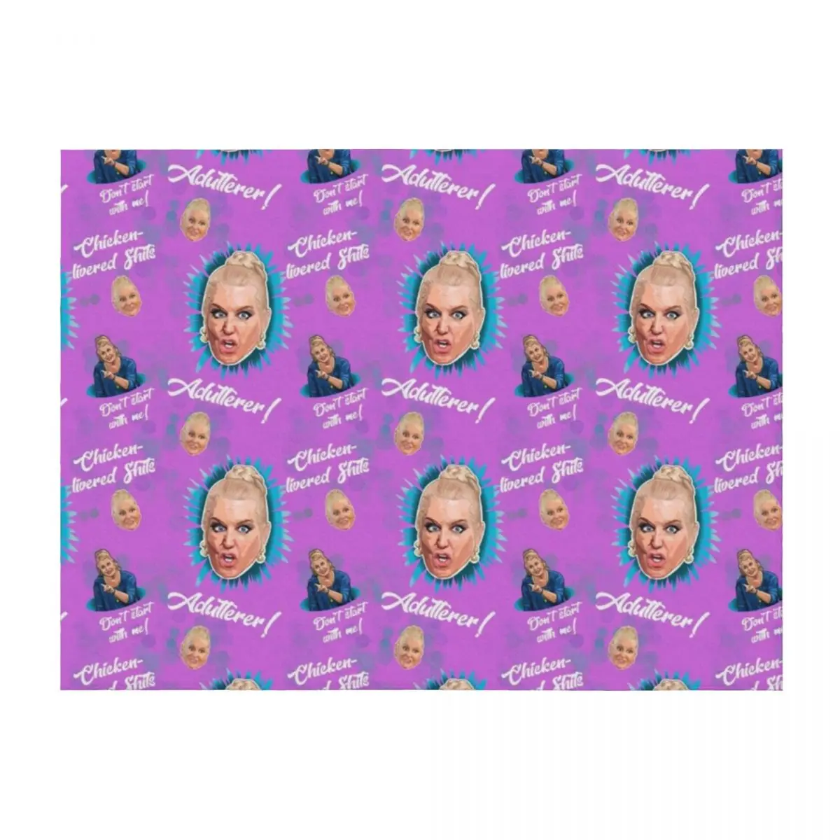 

Kim Woodburn kicking off wallpaper Throw Blanket blankets ands valentine gift ideas Winter beds Blankets