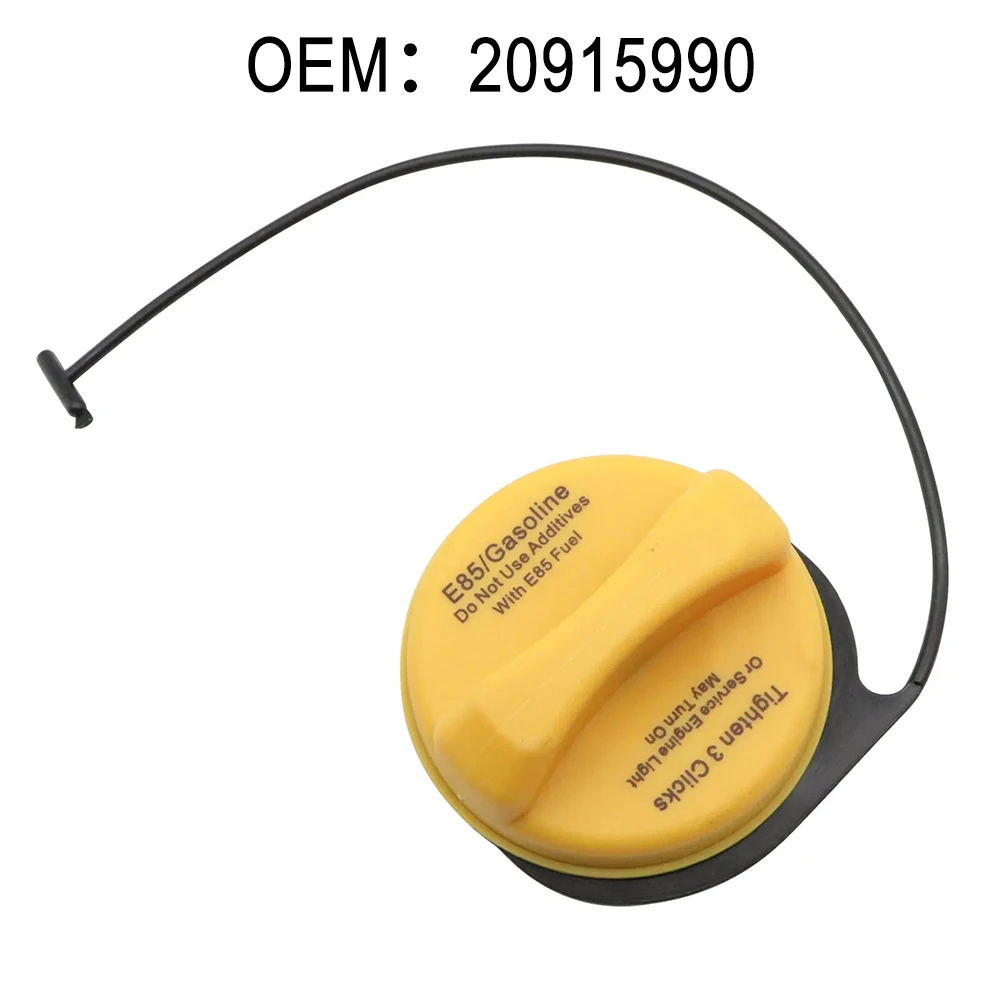 Color Yellow Fuel Tank Gas Cap OEM Number 20915990 GT295 Non-deformation Quick To Install Easy To Use Car Maintenance