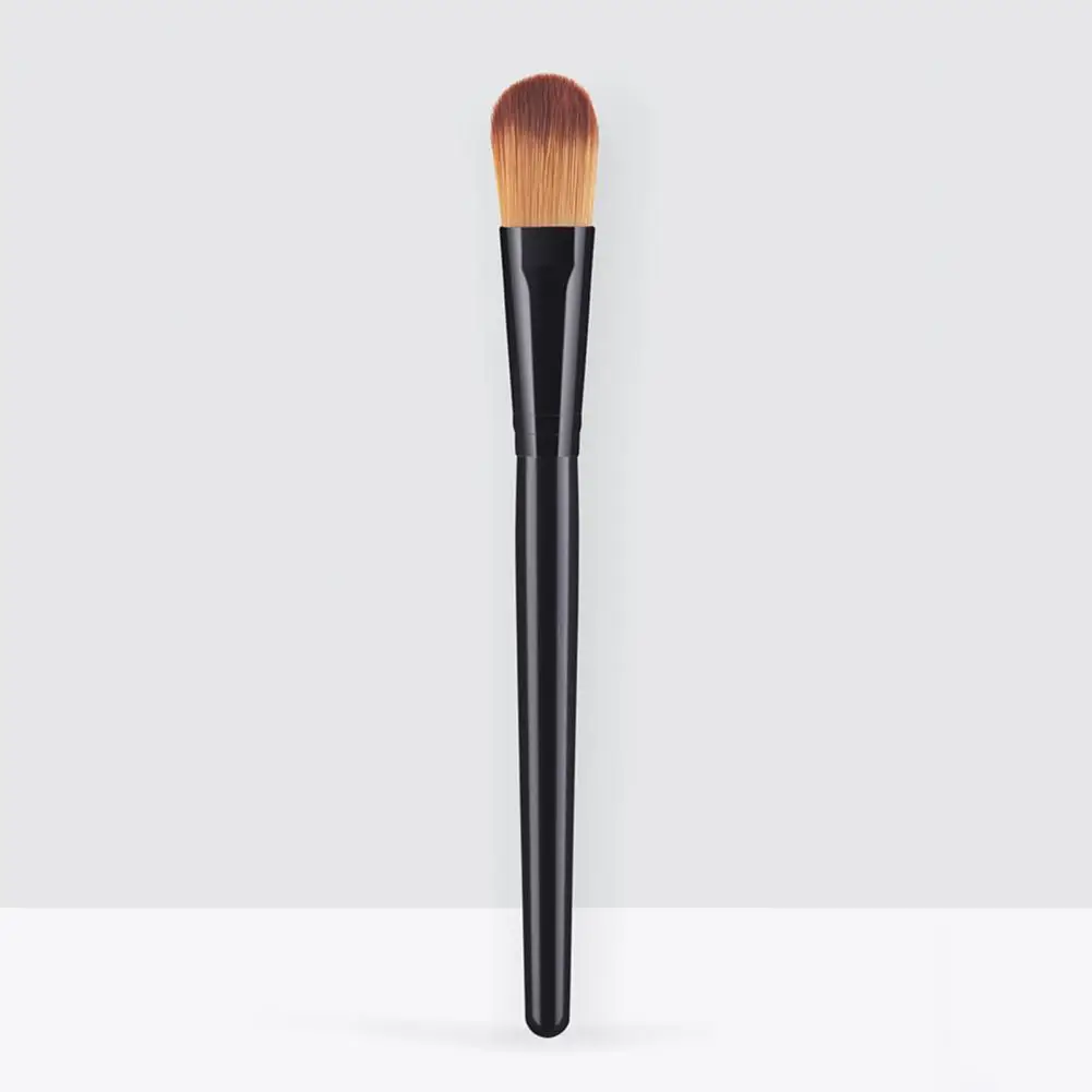 Cosmetic Brush Easy to Clean Comfortable Ergonomics Reused Portable Skin Care Tools Medium Size Foundation Liquid Facial Brush