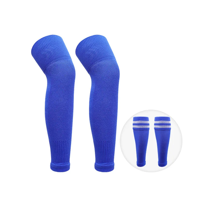 1 Pair Adults Leg Warmers Shin Guard Calf Sock Over Knee Men Women Sports Compression Kids Elastic Leg Cover Training Socks