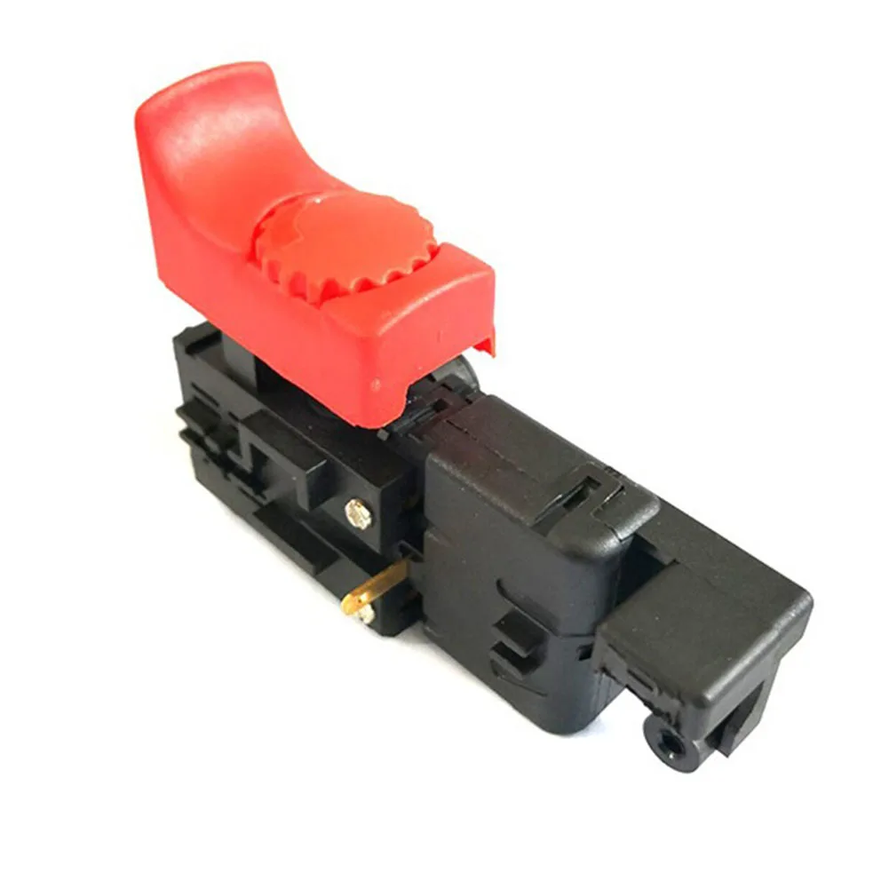 Power Tools Speed Control Switch 1pc Lightweight Momentary Contact Lock Plastic Portable Replacement Parts New