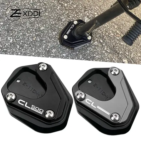 For Honda CL500 CL300 CL250 CL 500 300 250 2023 2024 2025 CNC Al Motorcycle Kickstand Side Stand Foot Extension Pad Accessories