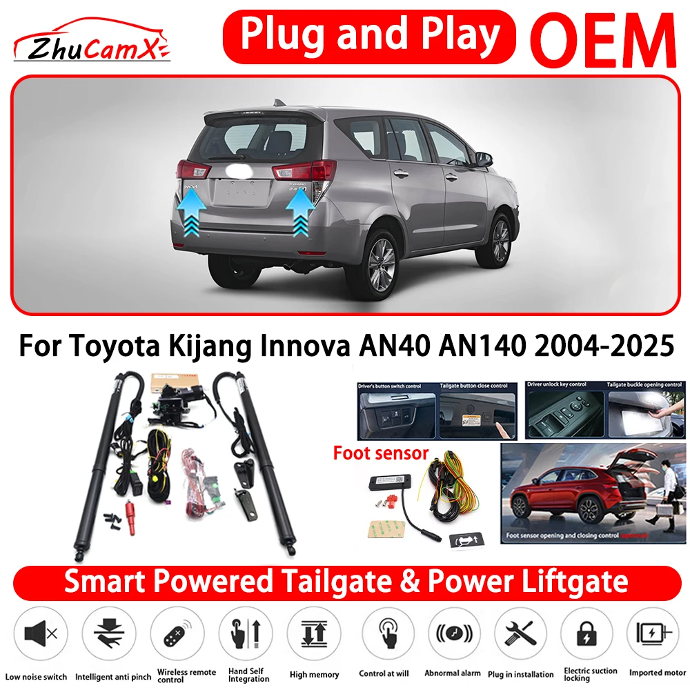 for Toyota Kijang Innova AN40 AN140 2004-2025 OEM Smart Powered Tailgate Power Liftgate Automatic Rear Trunk Tailgate Actuator