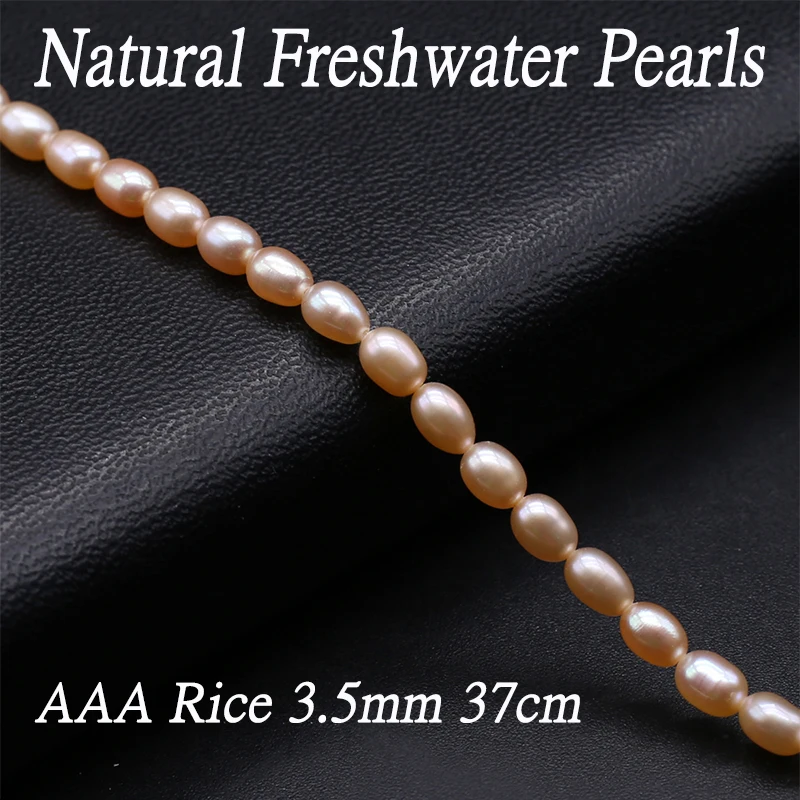 

Natural Zhuji Freshwater Culture Pearl Beads Grade AAA Loose Spacer Bead for Jewelry Making Diy Choker Earrings Accessory