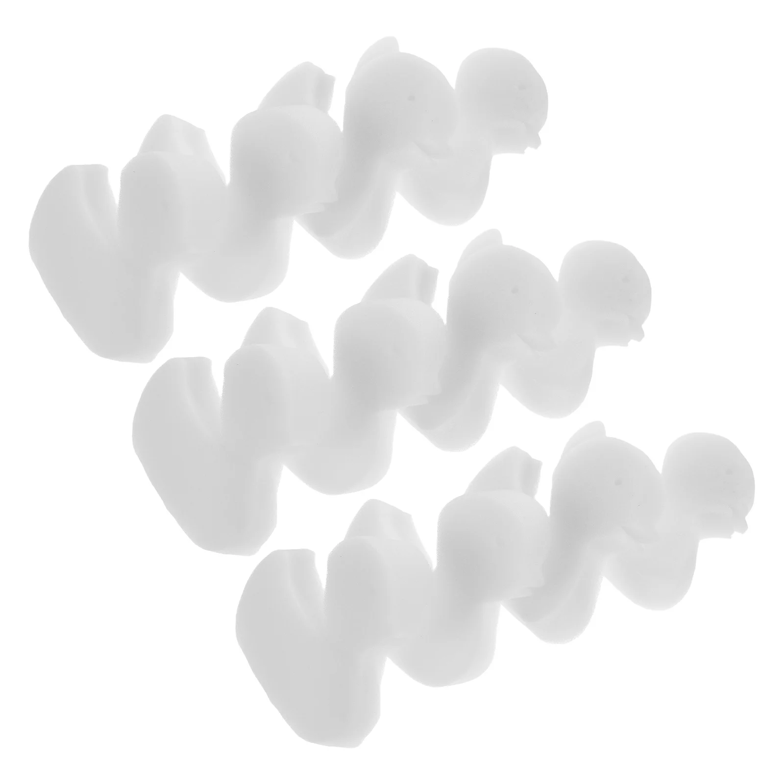 

12Pcs Pool Oil Absorbing Sponge Duck Shaped Floating Sponge High Absorption Swimming Pool Spa Hot Tub Cleaning Filter