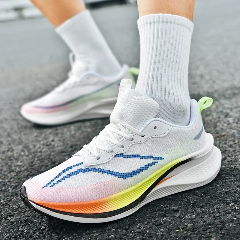 Marathon Tenis Shoes Męskie trampki Luksusowe damskie buty do biegania Lekkie wygodne buty sportowe Trampki Obuwie męskie