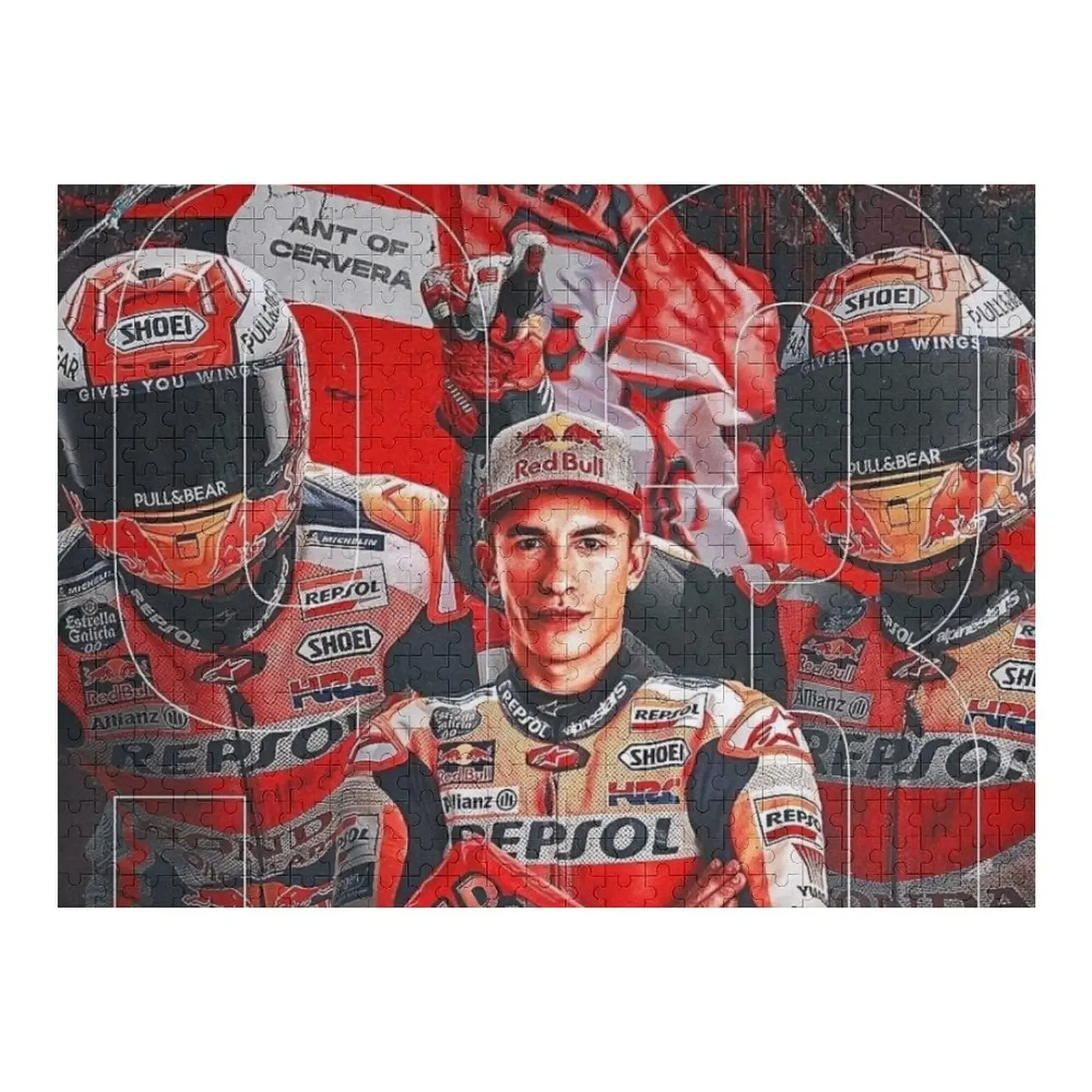 

Marcs Wallpaper Art Jigsaw Puzzle Anime For Children Name Wooden Toy Puzzle