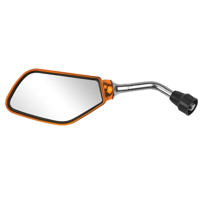 Motorcycle Rear View Side Mirror Multi-angle Adjustable High-definition Glass Mirrors With M8 Bolt Accessories For Scooter ATV