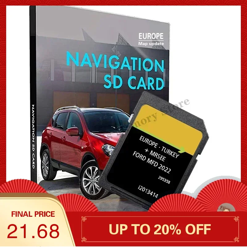 Sat Nav for Ford MFD 2022 Navigations SD Card Update Software Navi Card Map Europe