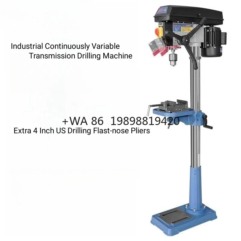 

Manual Woods Vertical Table Benchtop Tapping Bench Drill Press Tool 1000W FS-L5116VS Industrial
