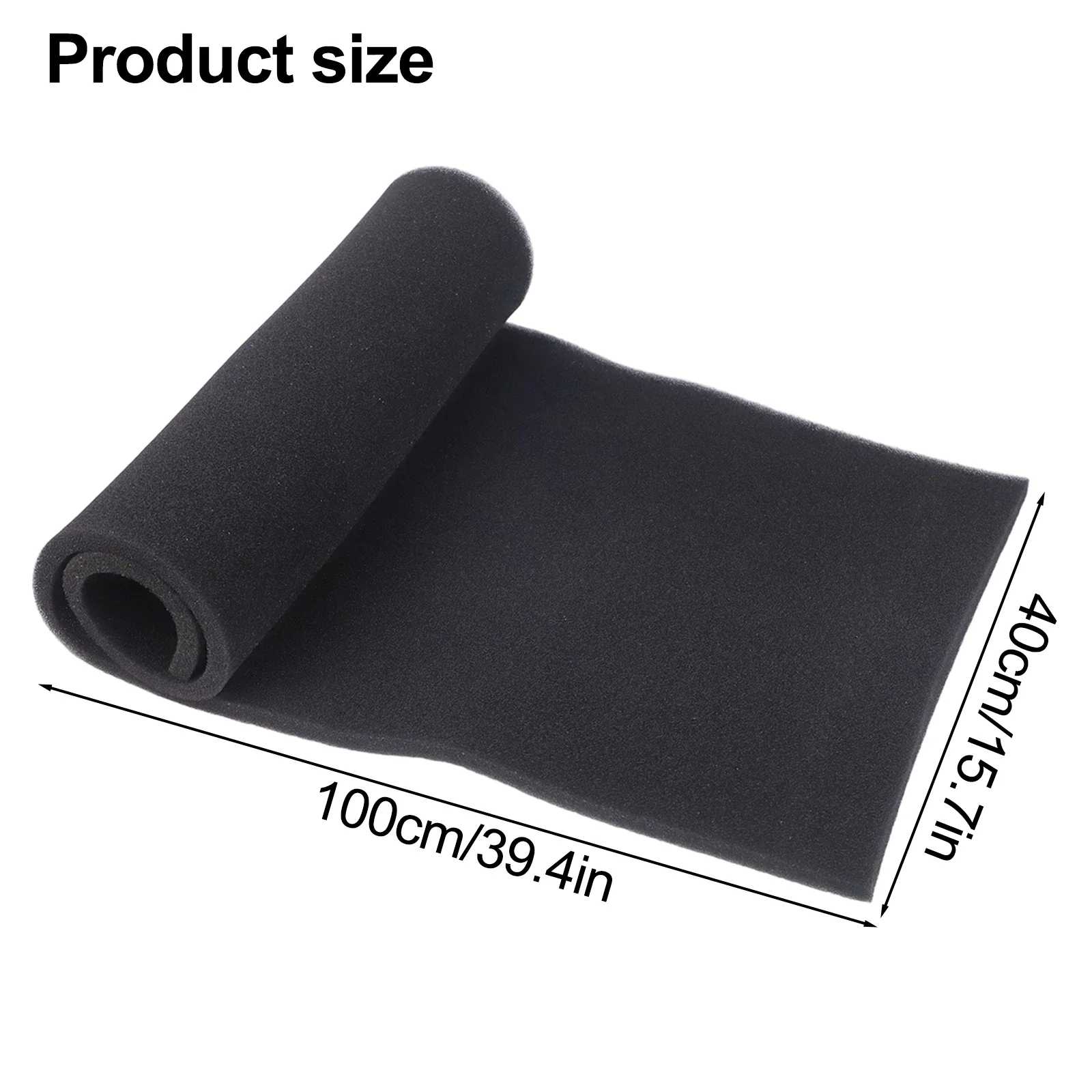 Activated Carbon Air Filter Sheet Air Filter Black Air Conditioner Filter Enhanced Air Quality Indoor Air Quality