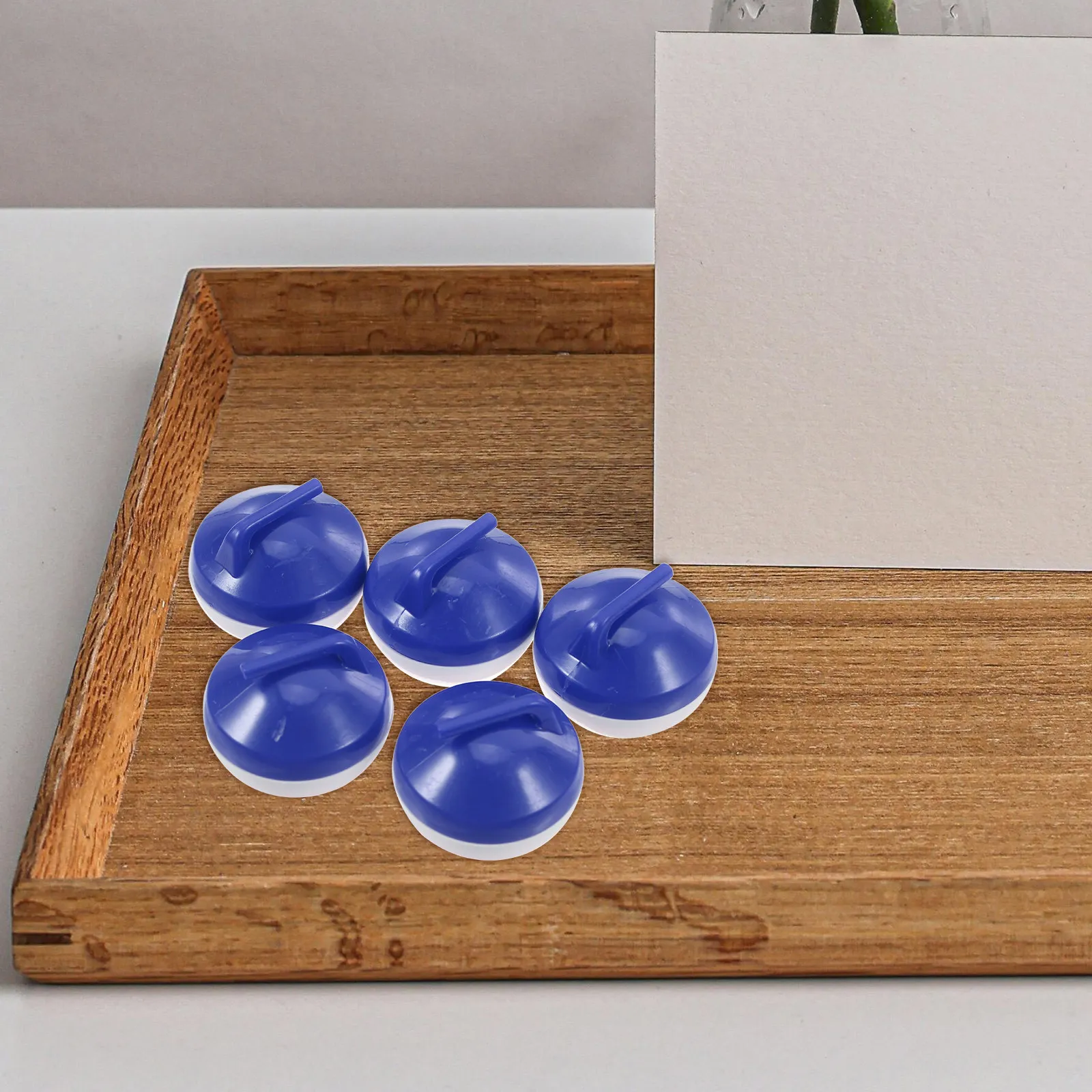 

5Pcs Indoor Mini Curling Game Balls Portable Tabletop Set for Educational Play Mini Table Curling Balls