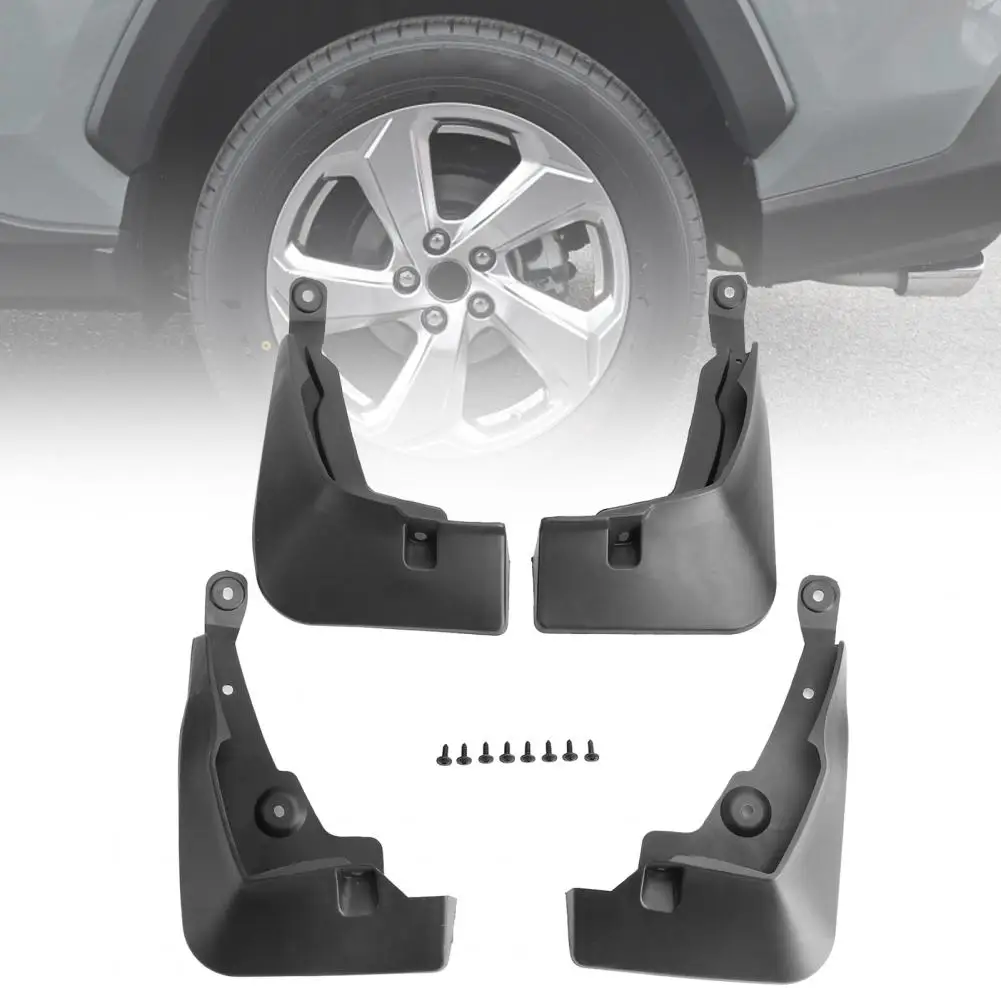 4Pcs Convenient Splash Guards Punch-free ABS  Mudguards LB-SY-524 Car Wear-resistant Fenders     Fenders