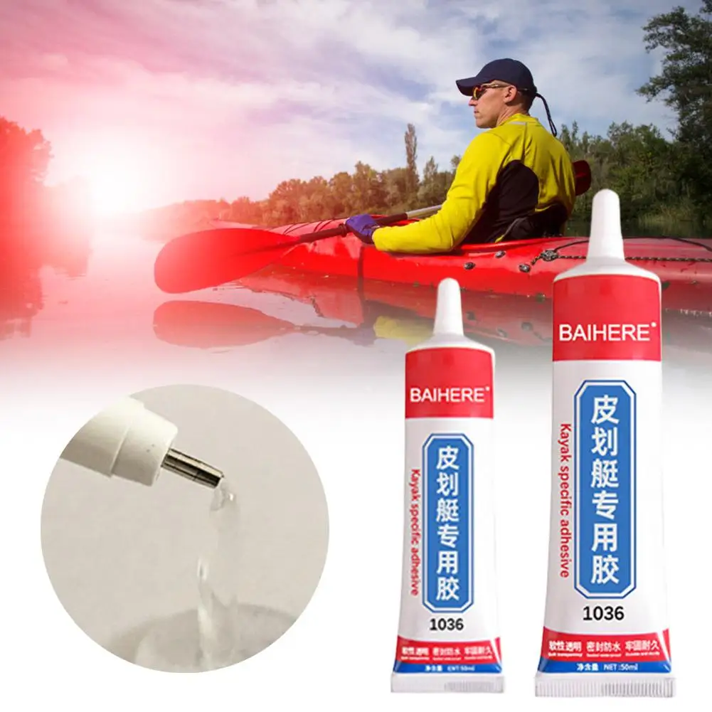 PVC Adhesive Inflatable Boat Repair Glue SUP Repair Glue Tubes Inflatable Boat Paddle Board Kayak Tube Repair Glue 30/50ML view 4
