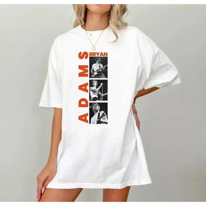 Bryan Adams Concert Photo Graphic T-Shirt