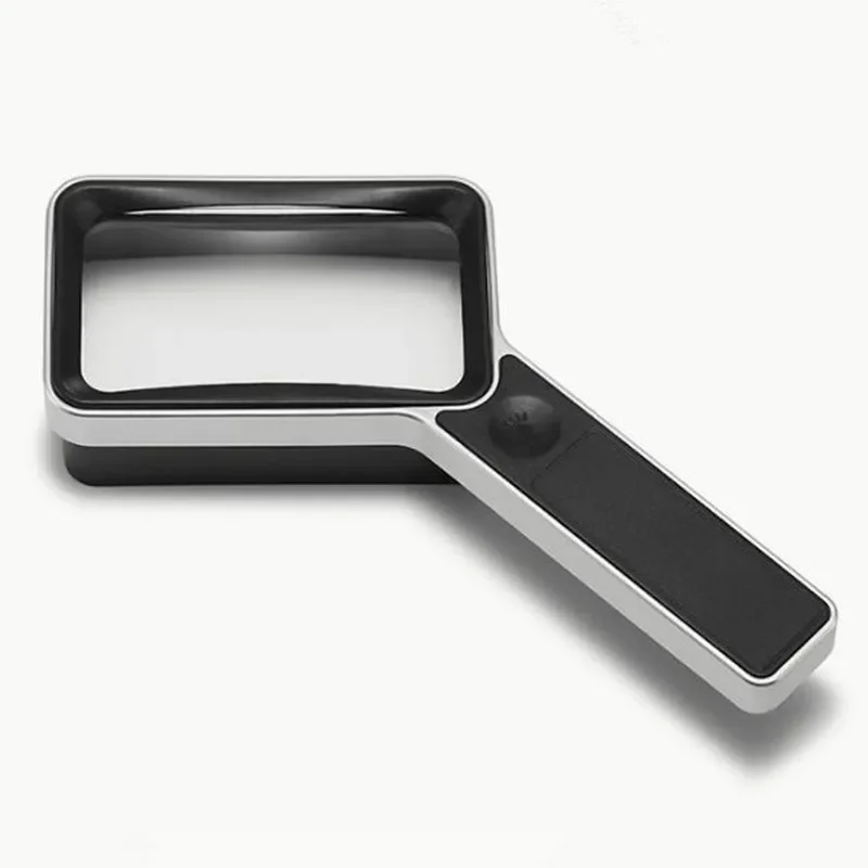 

30X Magnifying Glass LED Light Handheld Rechargeable Lithium Battery With Adjustable Brightness For Reading Books And Newspapers