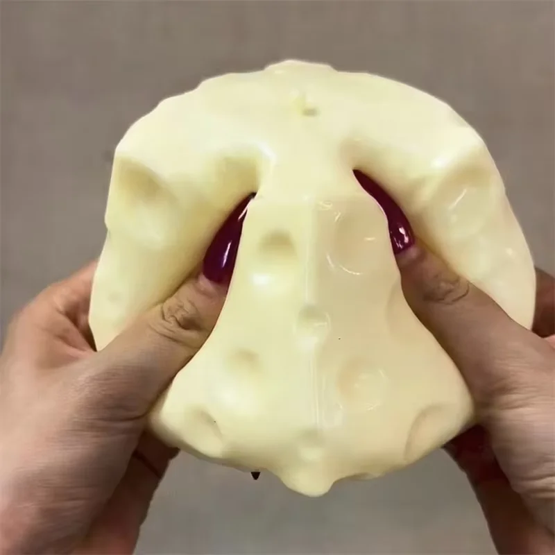 Fidget Cube Original - Taba Squishy Cheese Cube Stress Toy