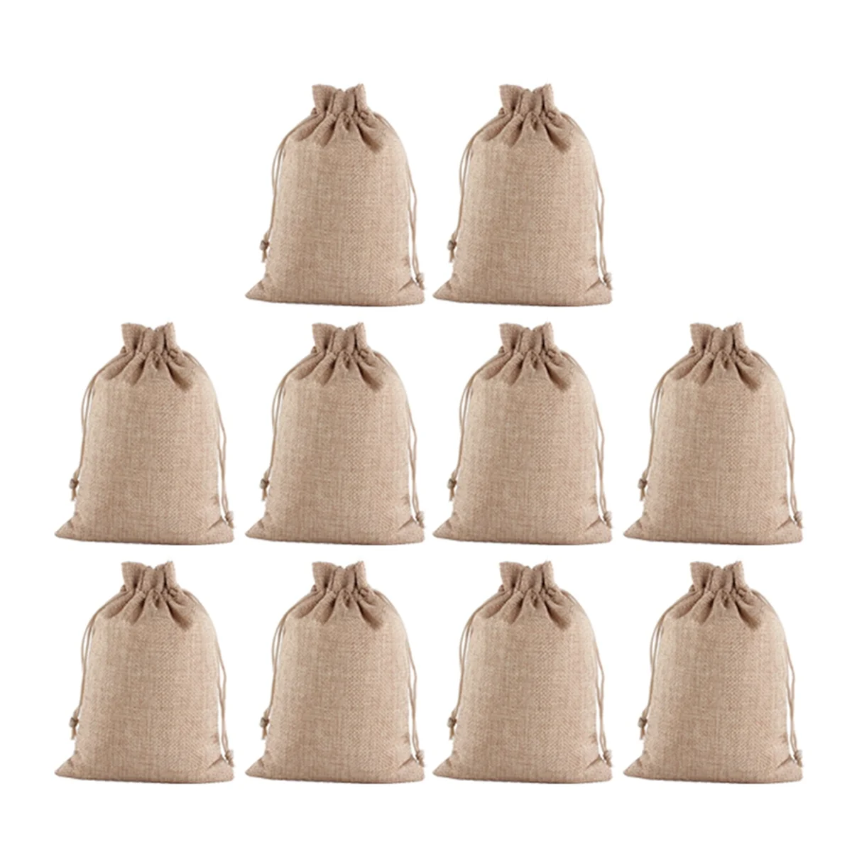 

Burlap Drawstring Bag Drawstring Linen Drawstring Pocket Packaging Gift Storage Bag