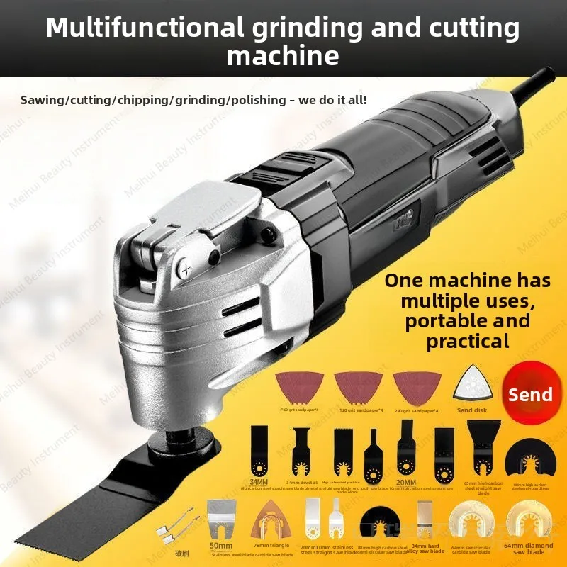 Multifunctional Trimming Machine Woodworking Power Tools Daquan Open Hole Open Shovel Grinding Cutting Machine Chainsaw