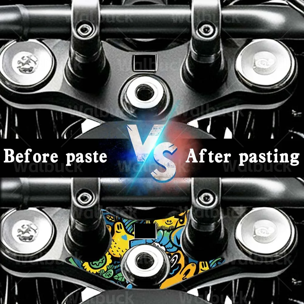 Motorcycle PVC Protection Sticker Lgnition Area Decorative Decal Waterproof Accessories For NT1100 NT 1100 nt1100 Sport Touring