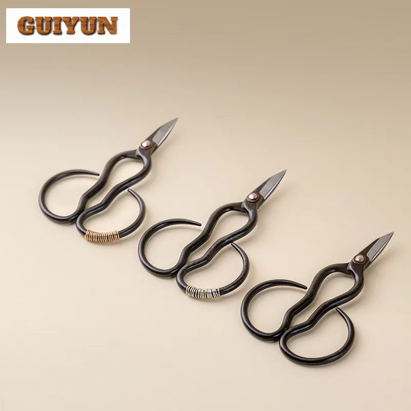

Hand Hammering Tea Art Tea Bags Scissors Embroidery Cutting Sewing Tailor Shears Needlework Craft Household Teaware Craft Gift