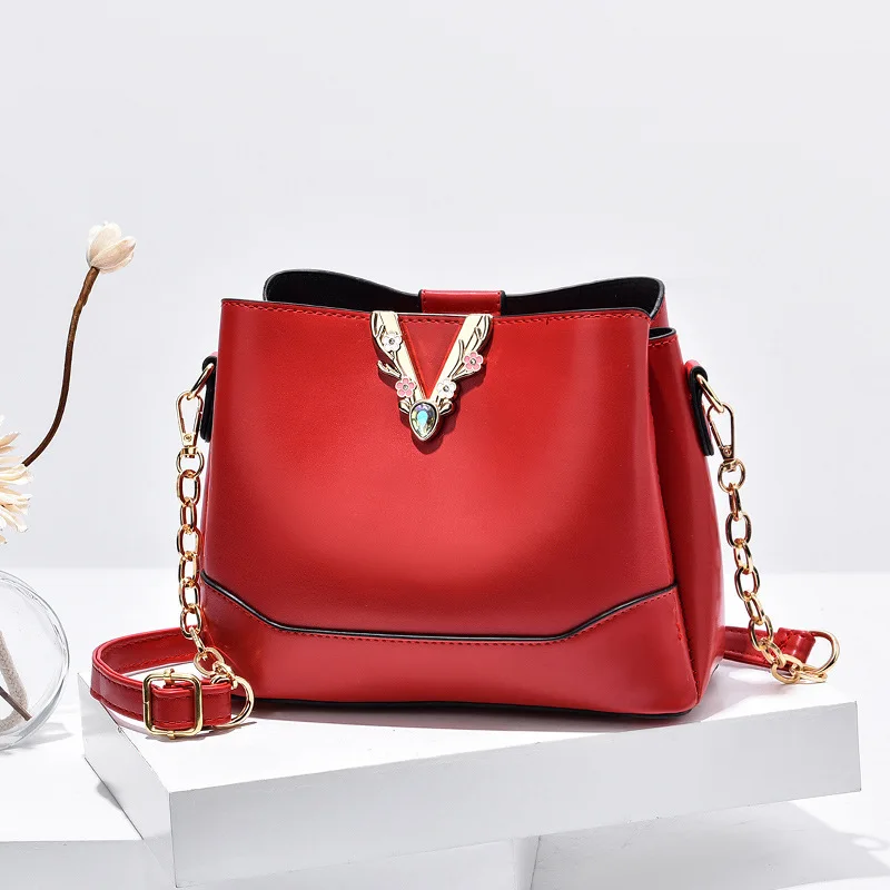 TRAVEASY Bags for Women 2024 Vintage Zipper Bag Women Candy Color Stone Pattern PU Leather Fashion Lady Shoulder Bags Cross-body