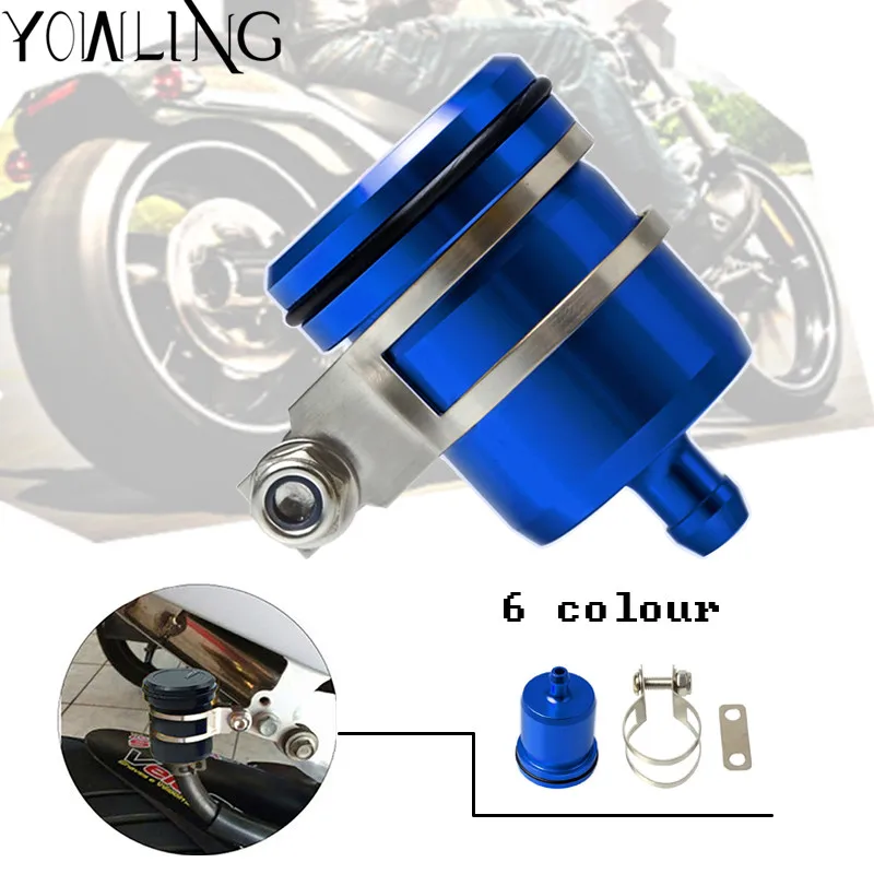 

FOR SUZUKI GSXR600 GSR750 GSX-S750 DL650 SV650/S SV650S Motorcycle CNC Brake Fluid Reservoir Clutch Tank round Oil Fluid Cup
