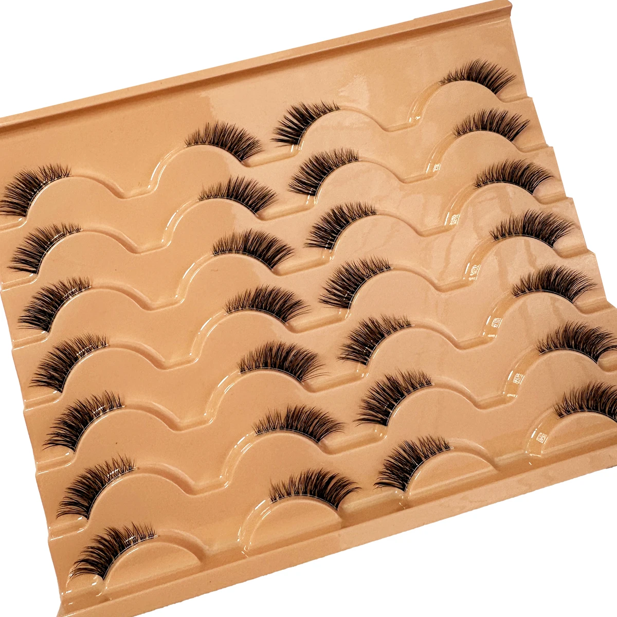 ハーフつけまつげ 5/10/14mm ハーフラッシュ ソフト ナチュラル キャットアイ ラッシュ メイクアップツール エクステンション ふわふわ フェイクまつげ マキアージュ ハーフラッシュ