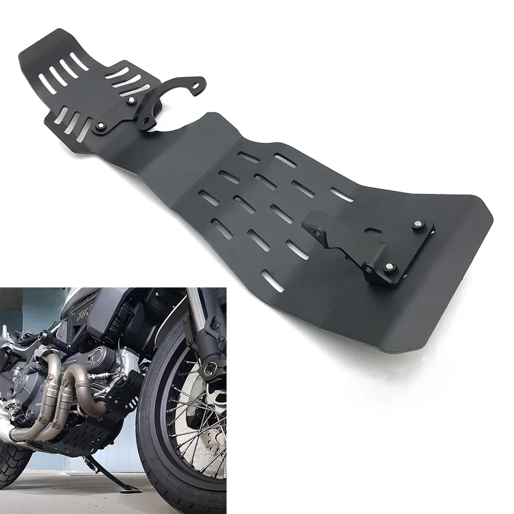 Protector de motor de placa de deslizamiento de motocicleta, cubierta de protección de chasis para DUCATI Scrambler 800 2015-2022 Monster 795 796 797