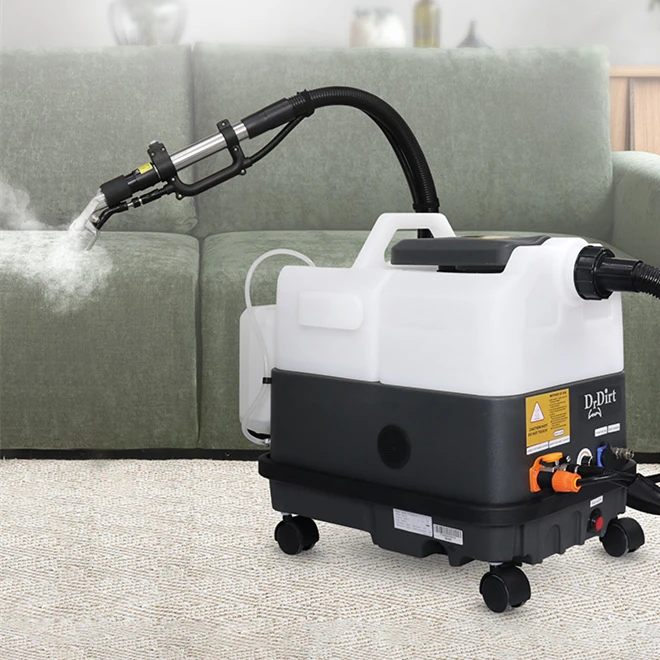 Top-Rated Professional Powerful Dry Foam Steam Cleaner Commercial Business Equipment For Cleaning Car Mat Carpet Furniture Couch