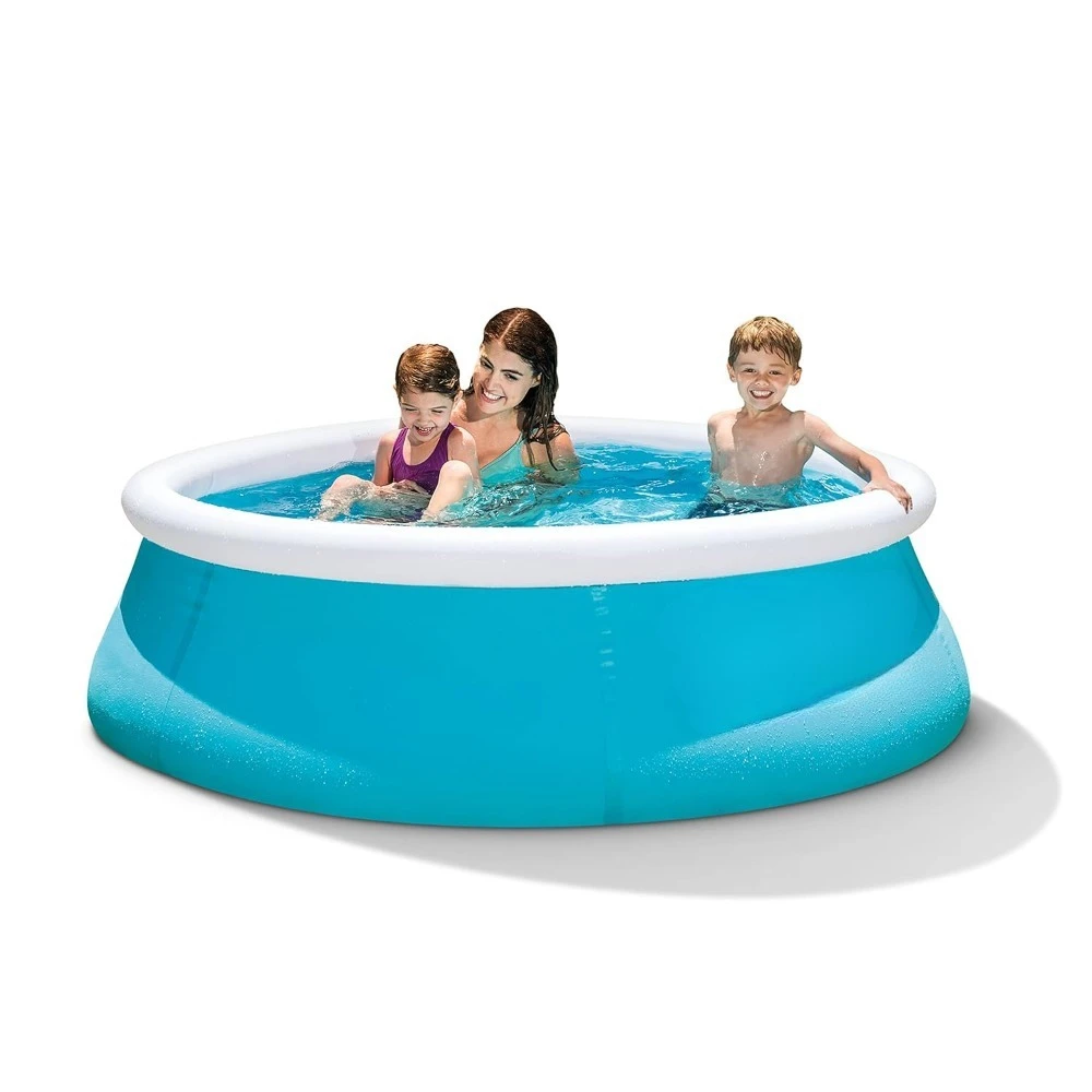 

Easy Set Inflatable Swimming Pool: 6ft x 20in, Puncture-Resistant Material, Quick Inflation, 232 Gallon, Customized