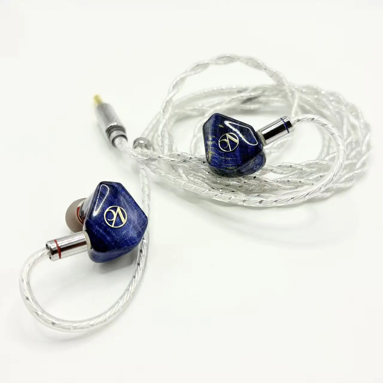 Kodama2 with cable Handmade Stabilized Wood Earphones Single DD IEM Warm Natural Timbre Non-Fatiguing Listening