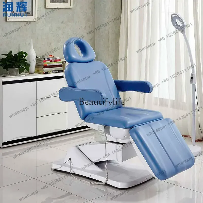 

jj4 Electric beauty bed lifting and folding multi-functional beauty salon