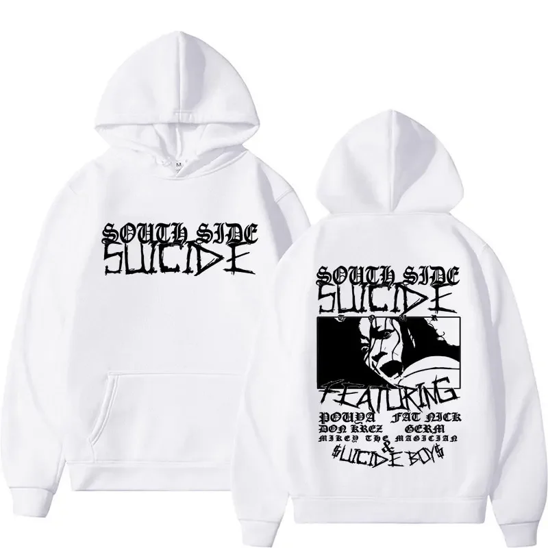 Suicideboys G59 Y2k Hoodies For Men Women Clothing Fashion Hip Hop Sweatshirts Vintage Harajuku Hooded Pullovers Streetwear