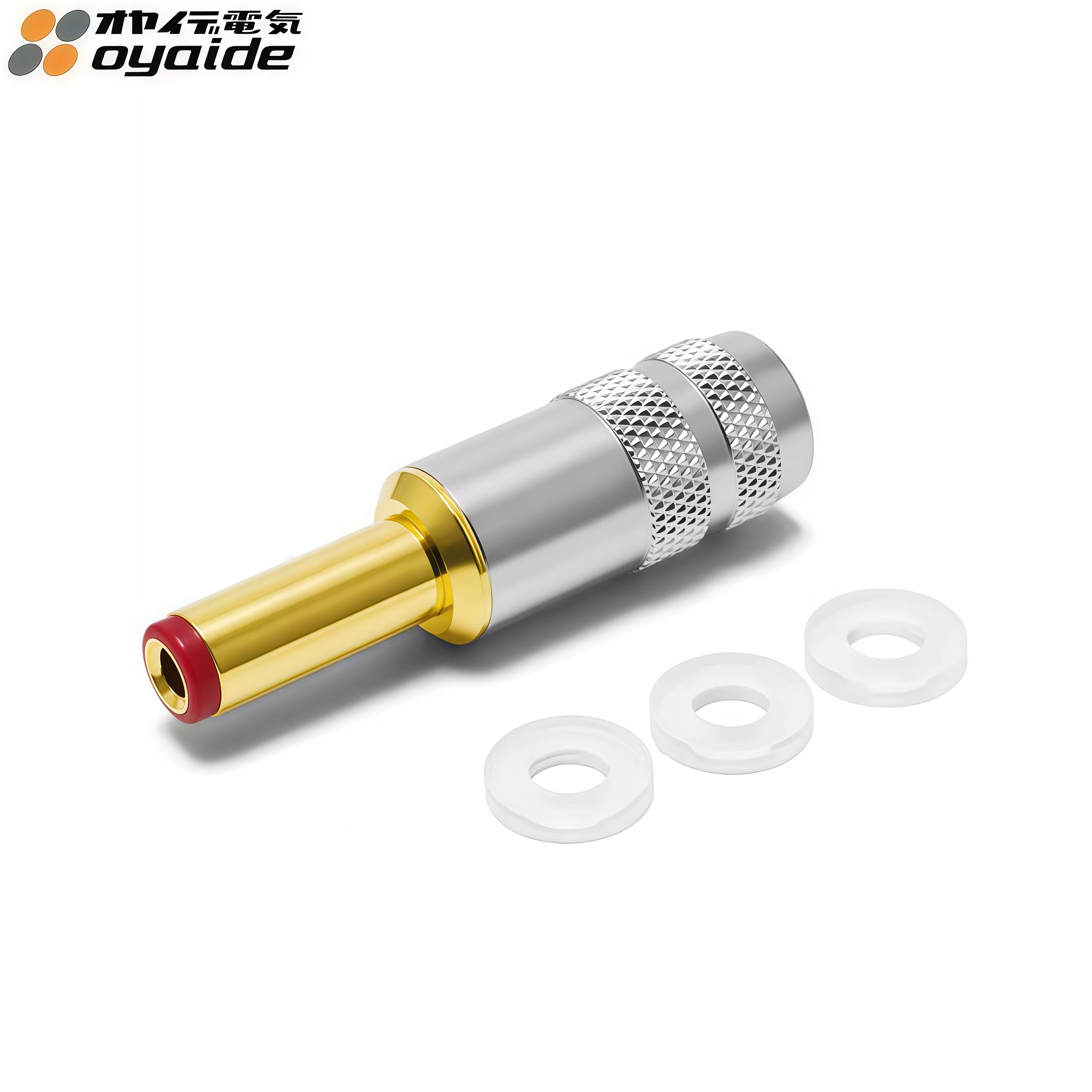 Oyaide DC-2.1G/DC-2.5G vergulde gelijkstroomstekker origineel Japan