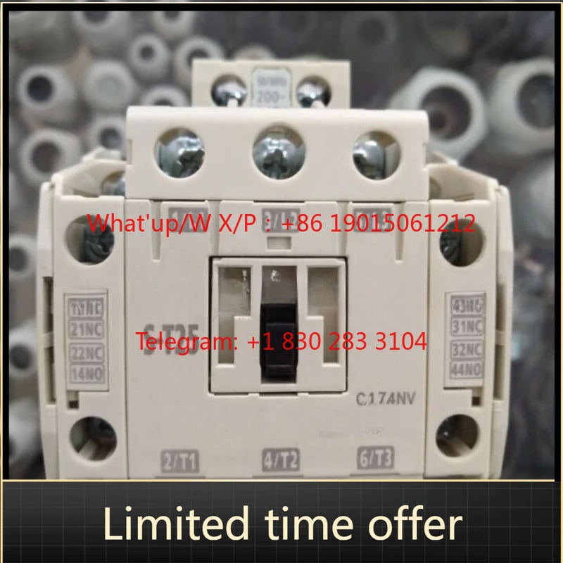 genuine product   ST25 AC Contactor 110V 220V 380V Coil Voltage General Purpose Motor Control Industrial Power System