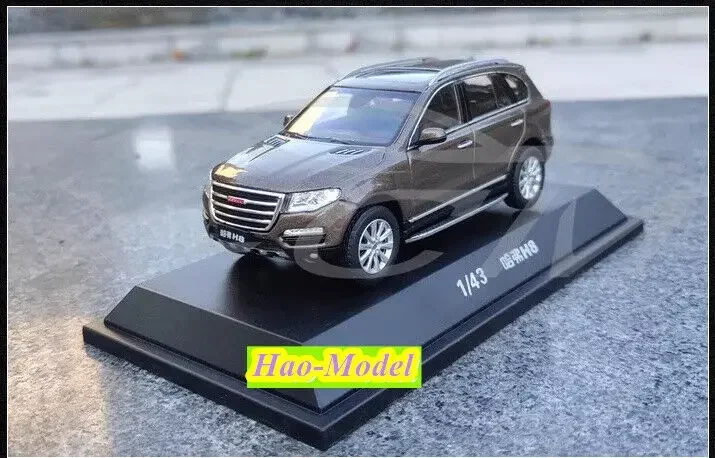 

Модель машинки из сплава для GWM Haval H8 1/43, детские игрушки, подарки на день рождения для мальчиков, украшения для коллекции хобби, коричневого цвета