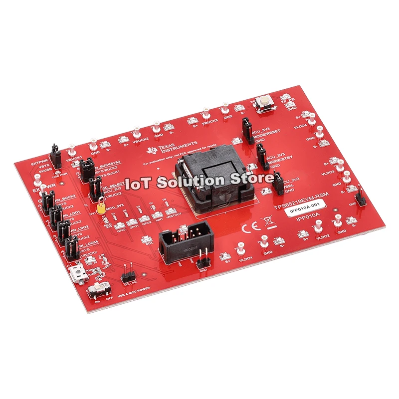 TPS65219EVM-RSM TPS65219 programming board for RSM 4-mm x 4-mm package TPS65219EVM RSM