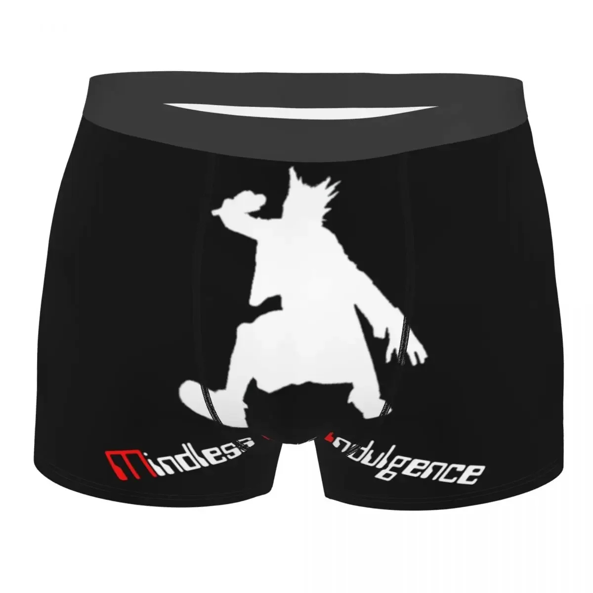 Custom  Mindless Hip Hop Punk Rock Self Indulgence Underwear Men Breathable Electro Boxer Briefs Shorts Panties Soft For Male