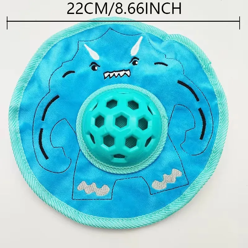 Rubber flannelette leaky food cartoon dog toy teeth to accompany boredom suitable for large, small and medium dogs
