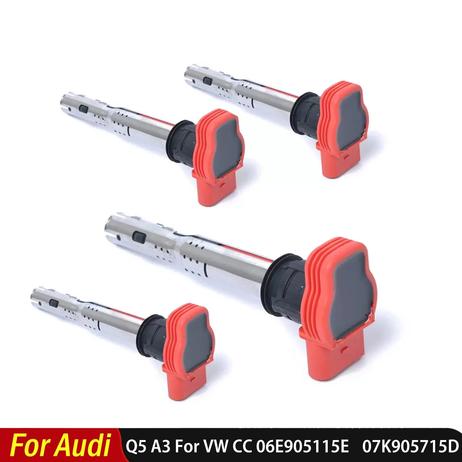 

For Audi Q5 A3 A4 A5 A6 R8 A7 TT VW Passat CC B7 Sciricco Tiguan 07K905115F/G 06E905115G/E/C/D Ignition Coil Enhanced Edition